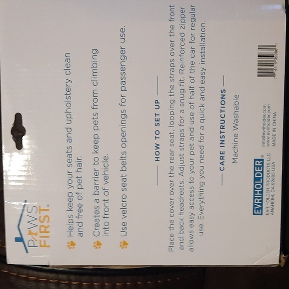 COPY - Paws First Dog Car Seat Hammock - Picture 2 of 4